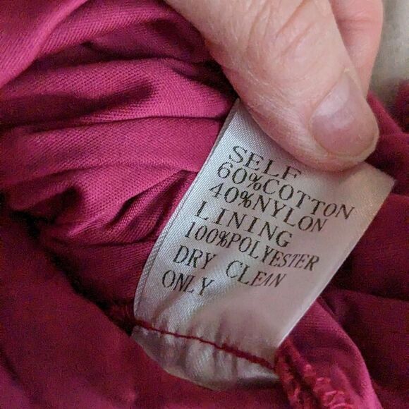 Tadashi Shoji fuschia lace dress size 6 - Picture 15 of 15